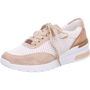 Beige Ara Shoes Lace-ups Neapel Sand Cloud Women's Sneakers | ARA756AQS