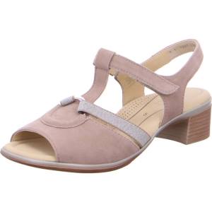 Beige Ara Shoes Lugano Taupe Women's Sandals | ARA034MKF