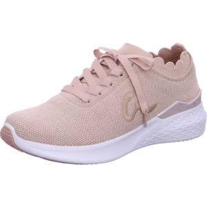 Beige Ara Shoes Maya Powder Women's Sneakers | ARA391ZIA