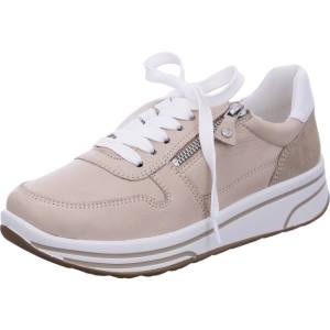 Beige Ara Shoes Sapporo Nude Women's Sneakers | ARA921CKU