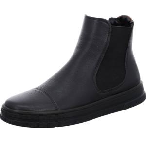 Black Ara Shoes Ankle Frisco Women's Boots | ARA275BNU