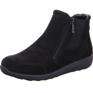 Black Ara Shoes Ankle Merano Women's Boots | ARA320RMZ