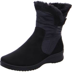 Black Ara Shoes Ankle München Women's Boots | ARA235BOT