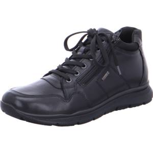 Black Ara Shoes Benjo Men's Sneakers | ARA469PJX