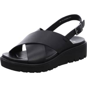 Black Ara Shoes Bilbao Women's Sandals | ARA907OLV