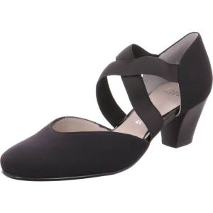 Black Ara Shoes Courts Tolouse Women's Pumps | ARA843KFC