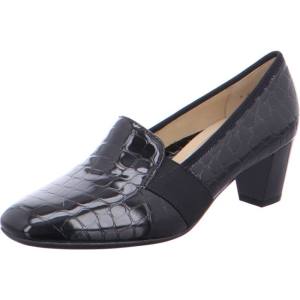 Black Ara Shoes Courts Verona Balck Women's Pumps | ARA975FQP