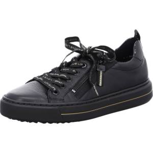 Black Ara Shoes Courtyard Women's Sneakers | ARA651CXZ