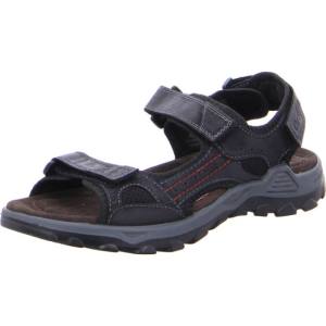 Black Ara Shoes Ericsen Men's Sandals | ARA254EMS