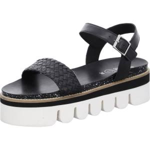 Black Ara Shoes Florenz Women's Sandals | ARA143ECY