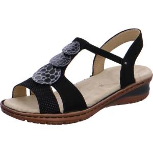 Black Ara Shoes Hawaii Women's Sandals | ARA073RST