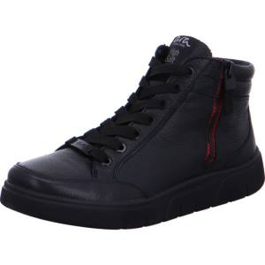 Black Ara Shoes High Top Rom-sport Women's Boots | ARA038EQF