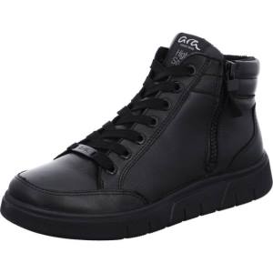 Black Ara Shoes High Top Rom-sport Women's Boots | ARA729AGE