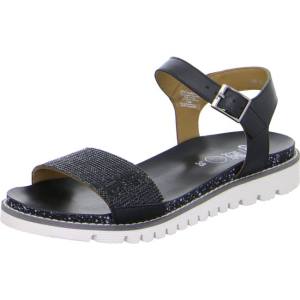 Black Ara Shoes Kent-sport Women's Sandals | ARA814BLF