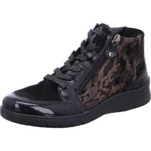 Black Ara Shoes Lace-ups Meran Women's Boots | ARA348VYU