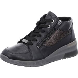 Black Ara Shoes Lace-ups Neapel Women's Boots | ARA516BOD