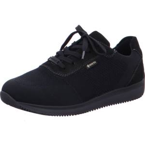 Black Ara Shoes Lisboa Men's Sneakers | ARA493JNV