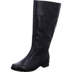 Black Ara Shoes Long Oxford Women's Boots | ARA076DWO