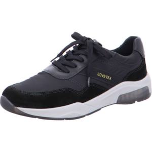 Black Ara Shoes Los Angeles Men's Sneakers | ARA253MKJ