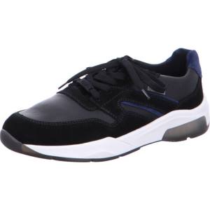 Black Ara Shoes Los Angeles Men's Sneakers | ARA395EAO