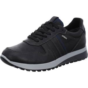 Black Ara Shoes Matteo Men's Sneakers | ARA170TYI