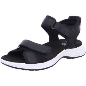 Black Ara Shoes Panama Women's Sandals | ARA735KQI