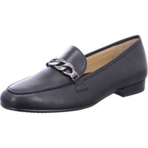 Black Ara Shoes Slip-ons Kent Women's Loafers | ARA481VSL