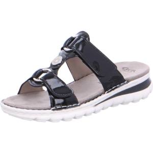 Black Ara Shoes Tampa Women's Mules | ARA496KFZ