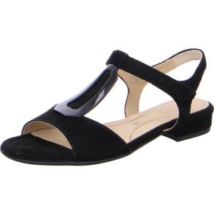 Black Ara Shoes Vegas Women's Sandals | ARA891ZVA