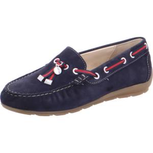 Blue Ara Shoes Alabama Women's Loafers | ARA573SAV