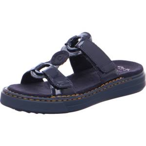 Blue Ara Shoes Courtyard Women's Mules | ARA539VJX