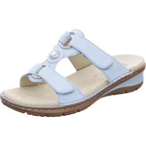 Blue Ara Shoes Hawaii Aqua Women's Mules | ARA198BGF