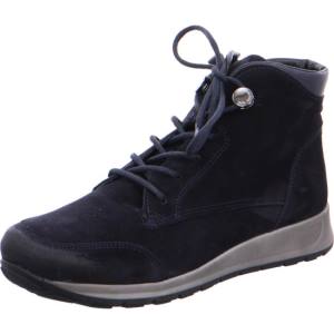 Blue Ara Shoes High Top Osaka Women's Boots | ARA678ZFK