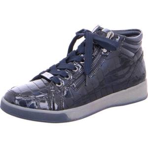 Blue Ara Shoes High Top Rom Midnight Women's Boots | ARA596MKB