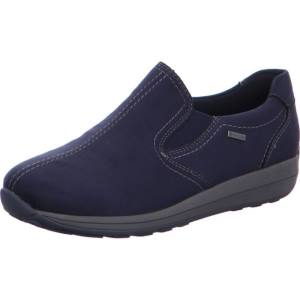 Blue Ara Shoes Osaka Women's Loafers | ARA238MZT