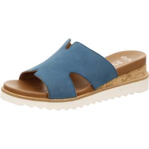 Blue Ara Shoes Valencia Capri Women's Mules | ARA614GRX