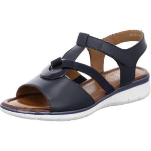 Blue Ara Shoes Wedge Kreta Women's Sandals | ARA026NFB