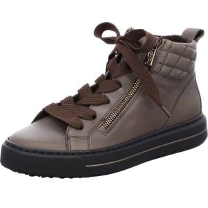 Brown Ara Shoes Ankle Courtyard Taiga Women's Boots | ARA328XTR