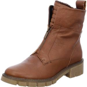 Brown Ara Shoes Ankle Dover Cognac Women's Boots | ARA801PKI