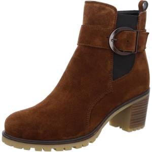 Brown Ara Shoes Ankle Mantova Nuts Women's Boots | ARA846SAG