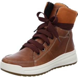 Brown Ara Shoes Aspen Cognac Women's Boots | ARA328YXH