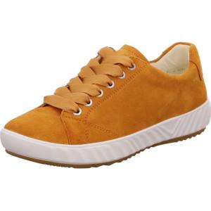 Brown Ara Shoes Avio Ochre Women's Sneakers | ARA936PQA