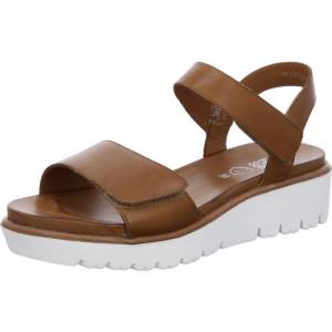 Brown Ara Shoes Bilbao Cognac Women's Sandals | ARA723HSG