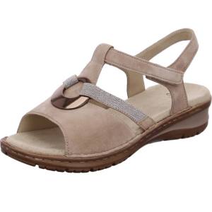 Brown Ara Shoes Hawaii Sand Women's Sandals | ARA284TIV