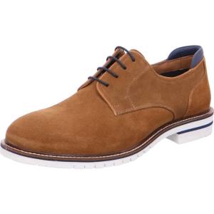 Brown Ara Shoes Henry Cognac Men's Lace Up Shoes | ARA250BCU