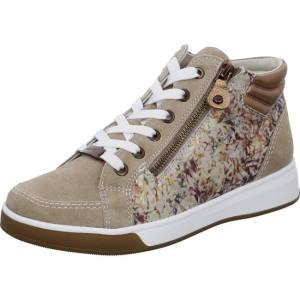 Brown Ara Shoes High Top Rom Sand Women's Boots | ARA215IBN