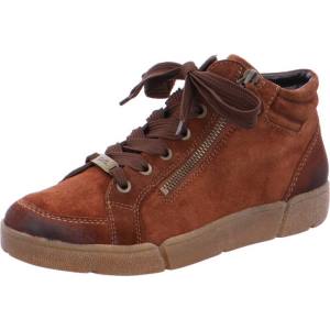 Brown Ara Shoes High Top Rom Women's Sneakers | ARA348YTL