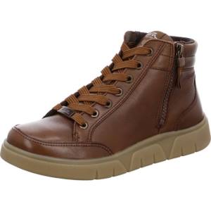 Brown Ara Shoes High Top Rom-sport Nuts Women's Boots | ARA549SFE