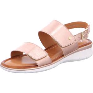 Brown Ara Shoes Kreta Gold Women's Sandals | ARA086TYW