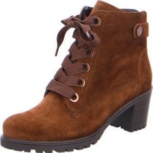 Brown Ara Shoes Lace-up Ankle Mantova Women's Boots | ARA271YGX